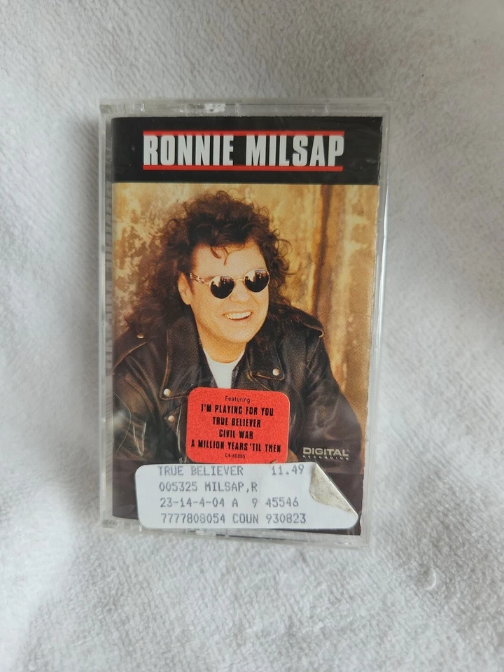 RONNIE MILSAP- True Believer CASSETTE - Image 1 of 3