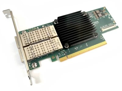 HPE 940QSFP56 Mellanox ConnectX-6 MCX653106A PCIe x16 3.0 100GB HP P06251-B21 - Bild 1 von 3