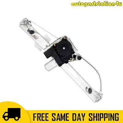 Rear Right Window Regulator w/ Motor For BMW 07-2012 328i; 2007-2008 328xi 335xi - Image 1 of 4