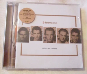 BOYZONE - WHERE WE BELONG -- CD ALBUM - Bild 1 von 2