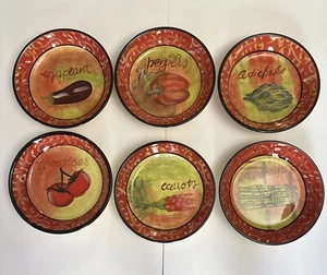 Vintage Certified International Pasta Bowl Set of 6 JS/KMR 9.25” - Picture 1 of 12