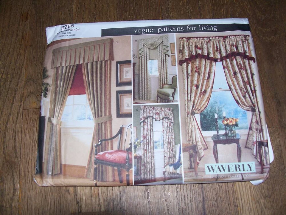 New, Uncut Vogue 2266 windows CLASSIC~! - Image 1 of 1