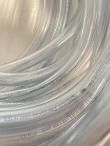 VWR Plastic PVC Tubing 1/2 x 3/4 x 1/8” Select Grade Clear 40 Feet 60985-556(6B) - Picture 1 of 5