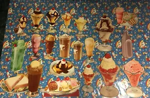 Your Choice - Vintage 1950's Cardboard Litho Die Cut Ice Cream Diner Displays - Picture 1 of 19