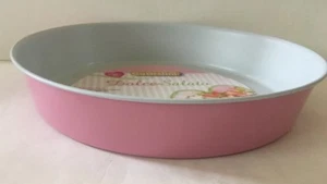 Rosa runde Kuchenpfanne Backgeschirr 11 Zoll Guardini Made in Italy Neu - Bild 1 von 3
