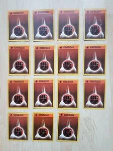 Pokémon Karten Set:15 x 97/102 Kampf Energie / Erste Edition 1999 - Bild 1 von 1