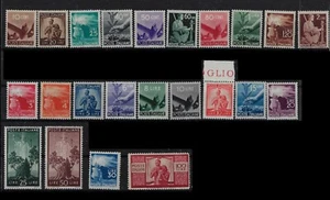 1945 italia Repubblica Annata Completa 23 valori nuova nuovo MNH** - Imagen 1 de 1