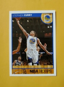 2013-14 Panini Hoops Stephen Curry #124 Warriors 