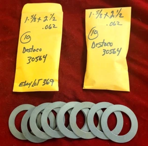 LOTE DE 20 CUÑAS DE ÁRBOL DESTACO 30564 1-5/8 X 2-1/2" X 0,062 (SIN LLAVE) - Imagen 1 de 3
