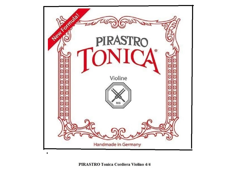 PIRASTRO Tonica Cordiera per Violino 4/4 MUTA DI CORDE con PALLINO P412021 - Immagine 1 di 1