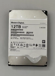 Western Digital 12TB Ultrastar DC HC520 3.5" SATA-III 6Gbps 7.2K HDD - Picture 1 of 1
