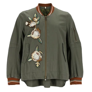 Blusa mujer Alessandra Chamonix algodón oliva (anteriormente PVP € 498,00) - Imagen 1 de 8