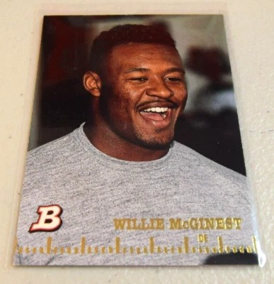 1994 BOWMAN #4 WILLIE McGINEST ROOKIE - Image 1 of 2