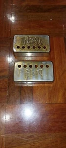 Gibson 1972 Embossed T Top Cover Pair, Gold - Picture 1 of 6