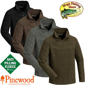 Pinewood 5069 Tiveden Fleece Pullover Jacke - Outdoor Fleecejacke Angeln Jagd