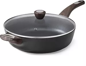 SENSARTE 10.5'' Nonstick Frying Pan with Lid | Deep Saute Pan, Induction Safe - Picture 1 of 8