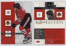 2005-06 Fleer Hot Prospects Red Hot /100 Tuomo Ruutu #22