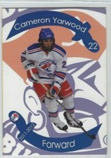 2011-12  Des Moines Buccaneers (USHL) Cameron Yarwood (Elmira Enforcers)