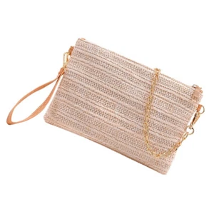Women Shoulder Bag Leisure Bag Girl Crossbody Pouch Simple Chain Bag - Picture 1 of 12