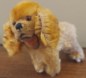 Steiff Vintage Cocker Spaniel Dog Jointed Neck Mohair Plush Small Vintage Toy
