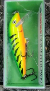 Señuelo de pesca Rapala CD07 FT Firetiger Minnow Hunding Balsa  - Imagen 1 de 4