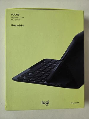 IPad Mini 4 Logitech Logi FOCUS Bluetooth Keyboard Case Black - Image 1 of 2