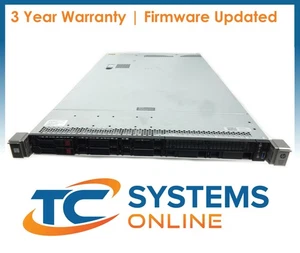HP DL360 G9 8SFF 128GB 8Cores=2x2623v3 3.0GHZ 2x600GB 12G SAS P440ar - Picture 1 of 2