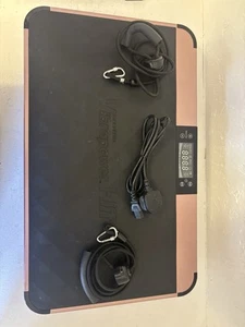 Vibrapower HIIT Vibration Plate Machine,Bluetooth & 1 Set Bands Rose Gold GWO - Picture 1 of 10