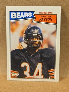 1987 Topps Football #46 Walter Payton Chicago Bears NFL Hall of Fame EX-MT - Picture 1 of 4