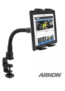 TAB086-12" Gooseneck Heavy-Duty Clamp Mount for Desk Wheelchair Table Workbench - Picture 1 of 7