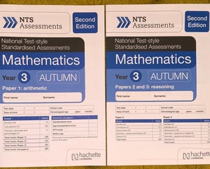 NTS Assessment Maths Yr 3 AUTUMN - SECOND EDITION. - Picture 1 of 1
