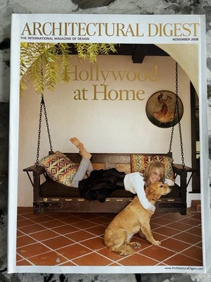 Architectural Digest November 2008 Hollywood at Home Diane Keaton - Image 1 of 4