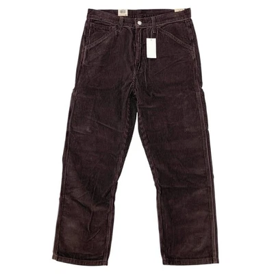 Levi's Men's Workwear 568 Loose Straight Carpenter Corduroy Pants Brown - Image 1 of 4