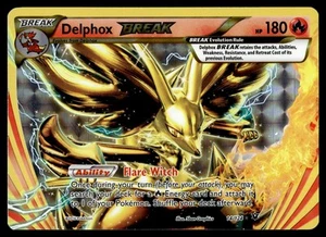 Delphox BREAK 14/124 XY - Fates Collide Pokemon - Picture 1 of 2