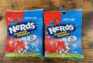 NERDS BERRY PUNCH RUSH GUMMY CLUSTER LIMITED EDITION 2er Pack je 5oz - Bild 1 von 3