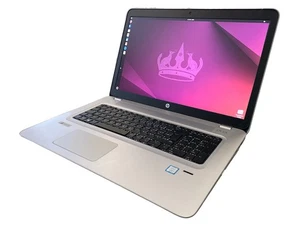 Laptop Linux, 17 Zoll mit Laufwerk, HP ProBook 470 G4, i5, 8GB RAM 240GB, Ubuntu - Bild 1 von 2