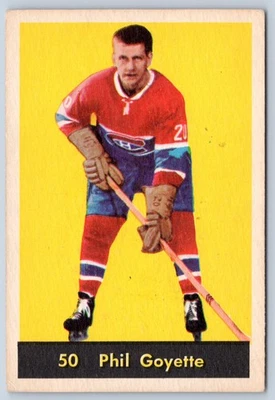 PHIL GOYETTE 1960-61 PARKHURST 60-61 #50 VGEX+           99094 - Image 1 of 2