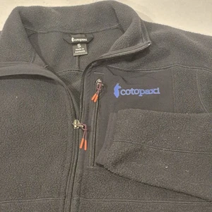 Cotopaxi Sandbox Abrazo Full-Zip Fleece Jacket Mens Small Black Outdoor Gorpcore - Picture 1 of 10