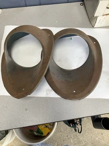 OPEL Set 2 GT 1900 1969-73 Headlight Bezel Covers - Picture 1 of 5
