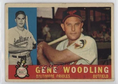 1960 Topps Gene Woodling #190 Foto 1 de 2
