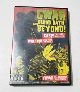 GWAR - Blood Bath and Beyond (DVD, 2006) HEAVY METAL LIVE CONCERT VG++ - Picture 1 of 3