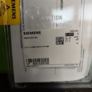 SIEMENS 500-035100 DAC-NET FIRE ALARM DIGITAL AUDIO CARD MODULE - Open Box - Picture 1 of 5