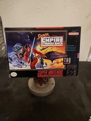 Super Star Wars: The Empire Strikes Back (Super Nintendo SNES) CIB - Auténtico Foto 1 de 4