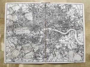 1872 antique city map of London - Picture 1 of 5