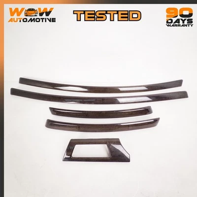 08-13 BMW E93 335I 328I DERECHO IZQUIERDO SALPICADERO PUERTA INTERIOR MOLDURA JUEGO OEM Foto 1 de 4