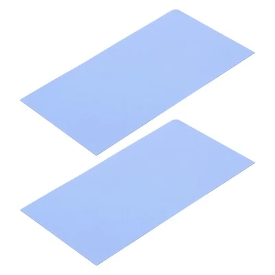 Confezione 2 Pad Termici 3.6W/m.K 150x90x1mm per Radiatore Computer Portatile, Blu - Immagine 1 di 4