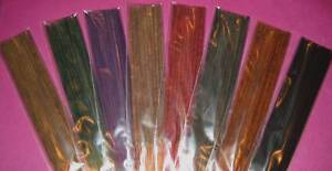 100 Premium 11" Colored Incense Sticks ~ Made In The Usa ~ U Pick Scents!