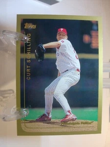1999 Topps Baseball Card #447 Curt Schilling SK (2246) - Picture 1 of 2