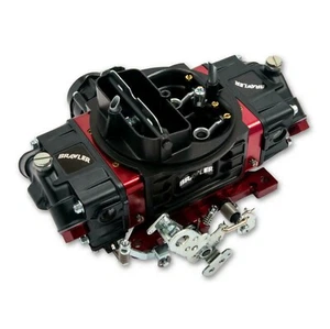 Quick Fuel Carburetor BR-67318; Brawler Street 650 cfm 4bbl Mechanical Black/Red - Bild 1 von 6
