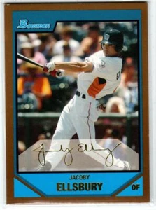 2007 Bowman Draft Gold #BDPP105 Jacoby Ellsbury (ref 152300) - Picture 1 of 1